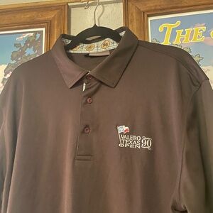 Valero Texas Open 90th Anniversary Polo XL Defoor Designs PGA Golf